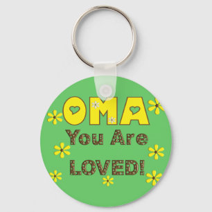Oma YOU ARE LOVED-Mother's Day Gifts Key Ring
