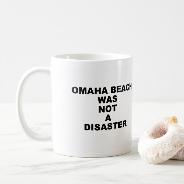 Omaha Beach Mug (With Donut)
