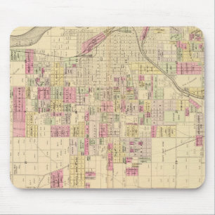 Omaha City, Nebraska Mouse Mat