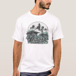Omaha City Nebraska USA T-Shirt