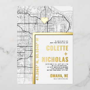 Omaha Love Locator   City Themed Wedding