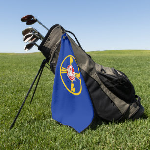 Omaha (Nebraska) city flag Golf Towel