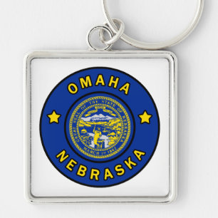 Omaha Nebraska Key Ring