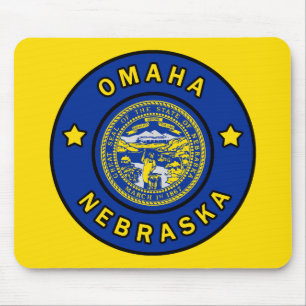 Omaha Nebraska Mouse Mat