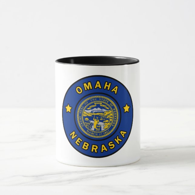 Omaha Nebraska Mug (Center)