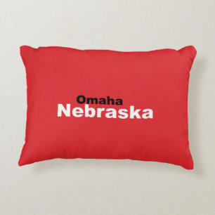 Omaha, Nebraska Pillow