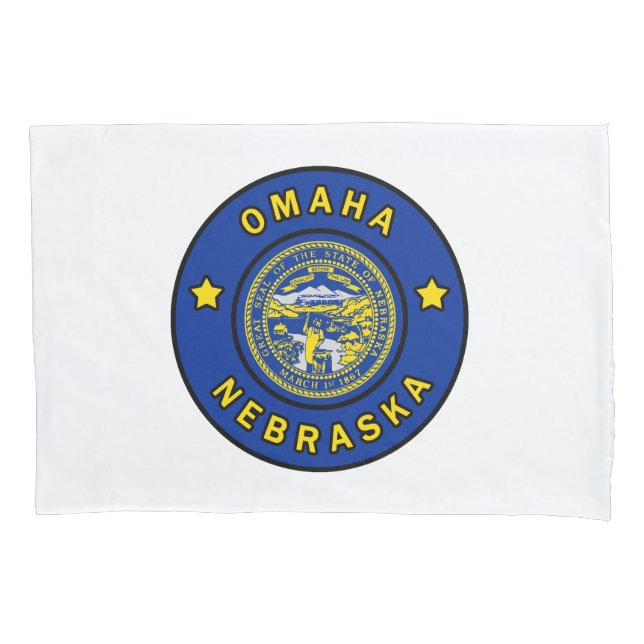 Omaha Nebraska Pillowcase (Front)