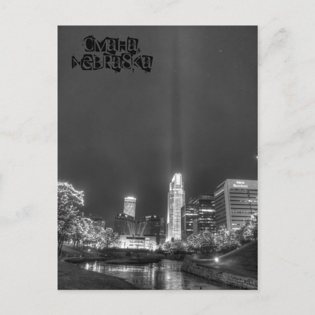 Omaha, Nebraska Postcard (Front)