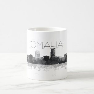 OMAHA NEBRASKA SKYLINE COFFEE MUG