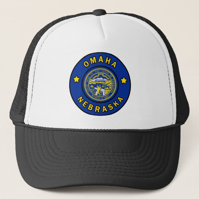 Omaha Nebraska Trucker Hat (Front)