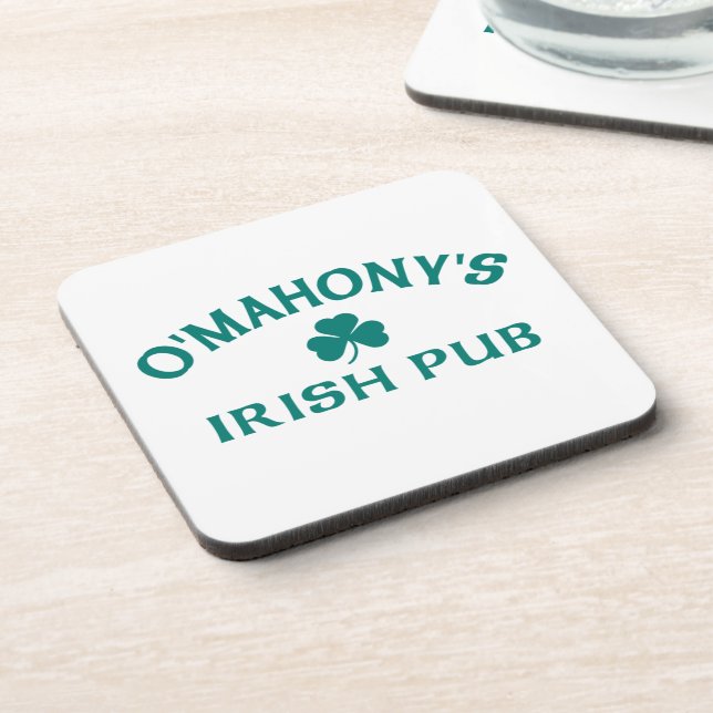 O'Mahony's Irish Pub  Coaster (Left Side)