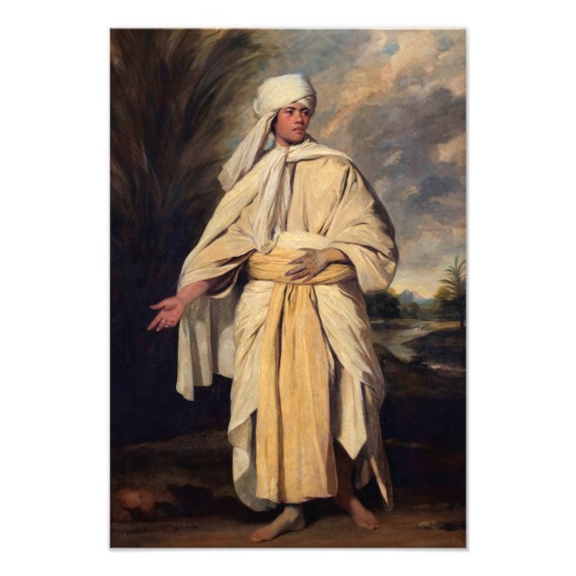 Omai of the Friendly Isles by Sir Joshua Reynolds Photo Print (Front)