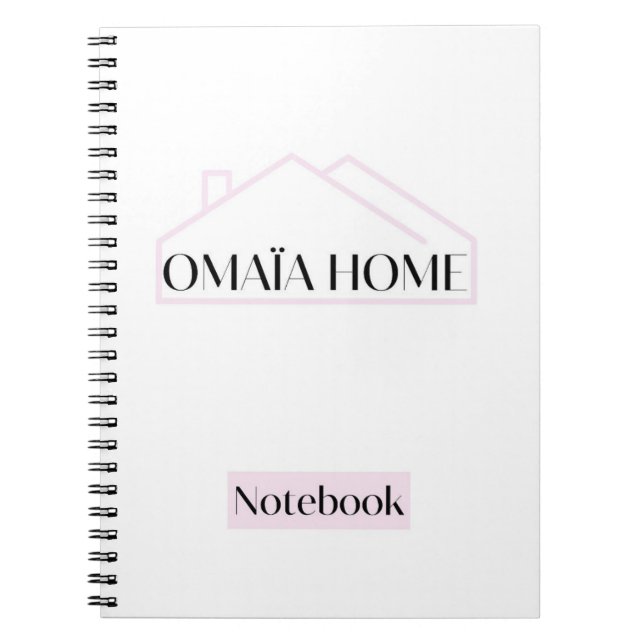 OMAÏA HOME Elegant Notebook Cover (Front)