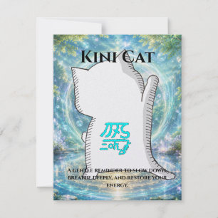 Omamori Card #003 – Kini Cat Healing • Recovery