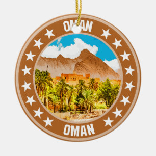 Oman                                               ceramic tree decoration