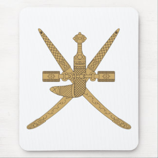 Oman Emblem Mouse Mat