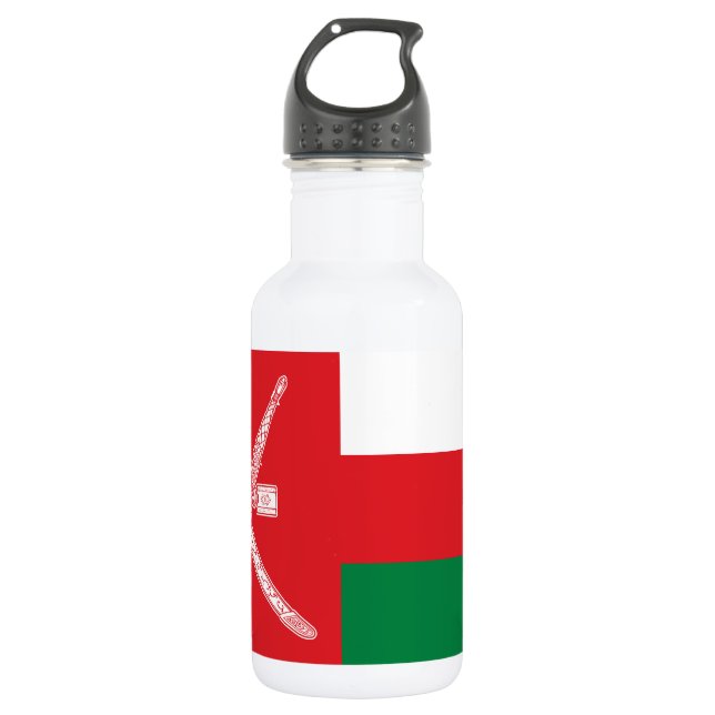 Oman Flag 532 Ml Water Bottle (Front)