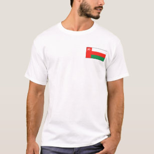 Oman Flag and Map T-Shirt