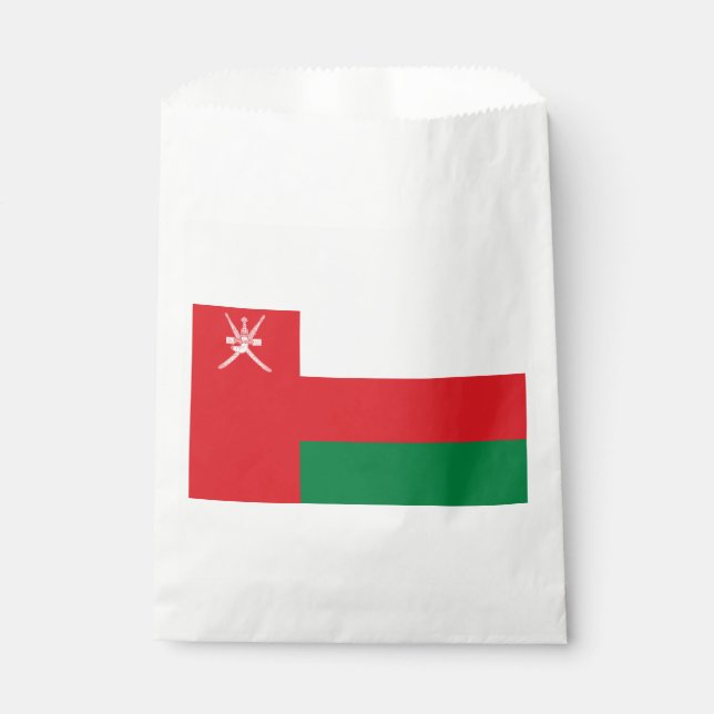 Oman Flag Favour Bags (Front)
