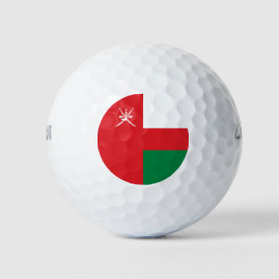 Oman Flag Golf Balls