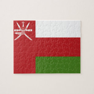 Oman flag jigsaw puzzle
