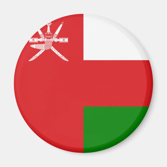 Oman Flag Magnet (Front)