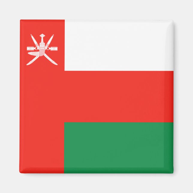 Oman Flag Magnet (Front)