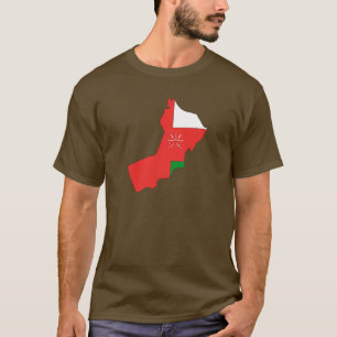 Oman flag map T-Shirt