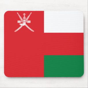 Oman Flag Mouse Mat