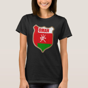Oman Flag Patch For Omanis And Who Love Oman T-Shirt