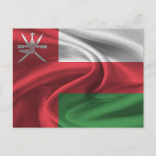 Oman Flag Postcard