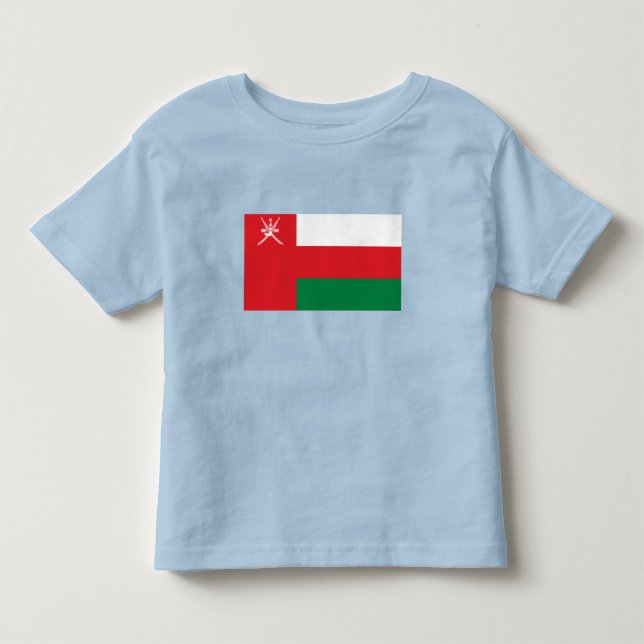 Oman Flag Toddler T-Shirt (Front)