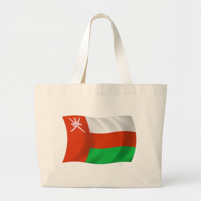 Oman Flag Tote Bag (Front)