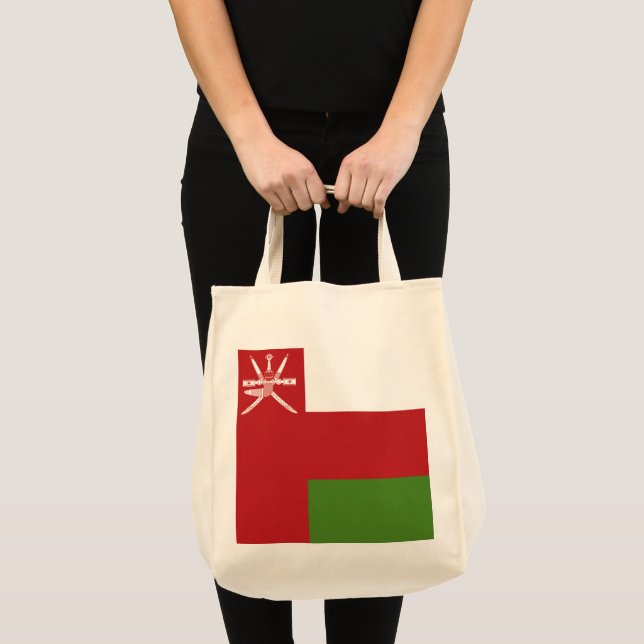 Oman flag tote bag (Front (Product))