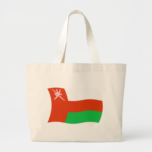 Oman Flag Tote Bag (Front)