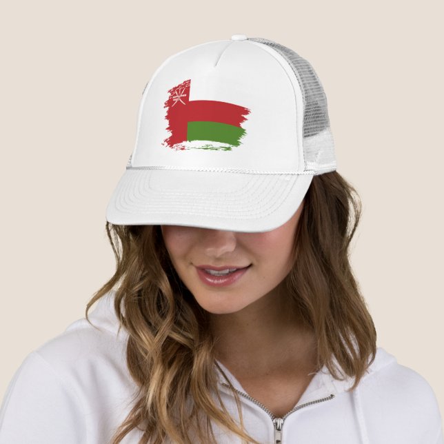 Oman flag trucker hat (In Situ)