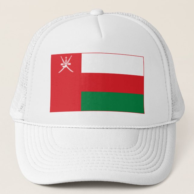 Oman Flag Trucker Hat (Front)