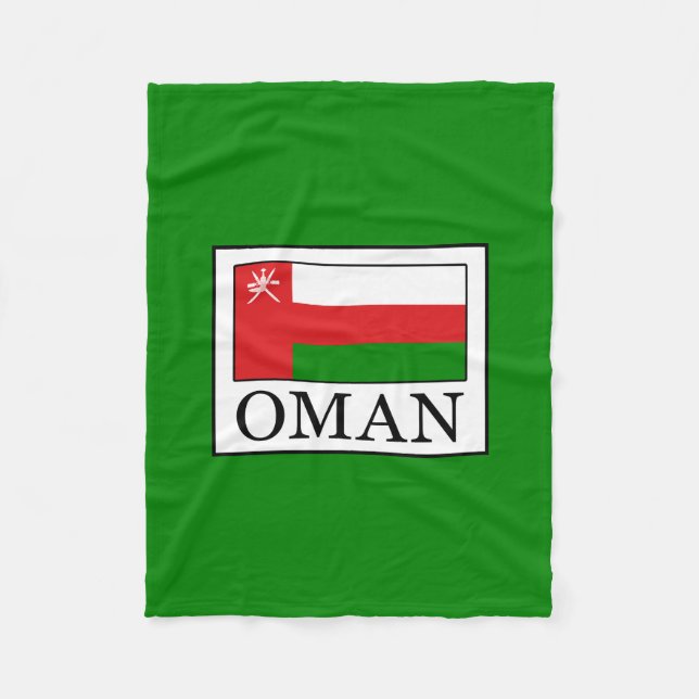 Oman Fleece Blanket (Front)