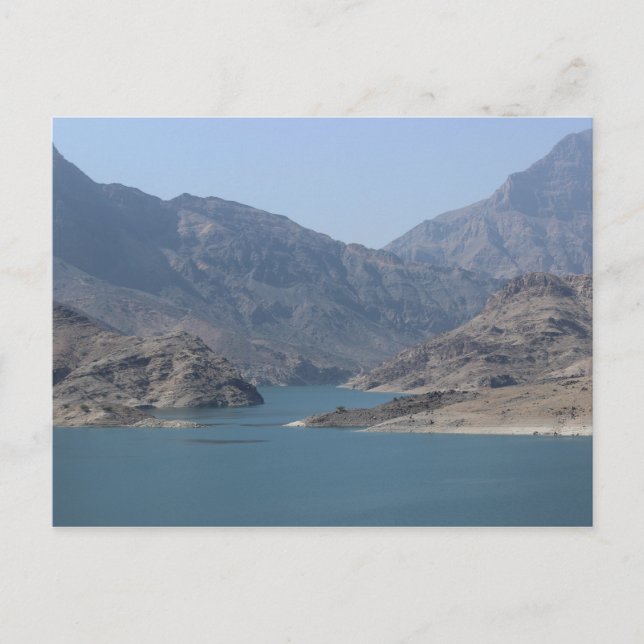 Oman - Landscape - Lake Postcard (Front)