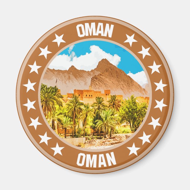 Oman                                               magnet (Front)