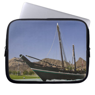 Oman, Muscat, Al Bustan. Al Bustan Roundabout, Laptop Sleeve