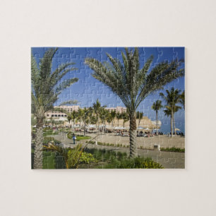 Oman, Muscat, Al, Jissah. Shangri, La Barr Al, Jigsaw Puzzle