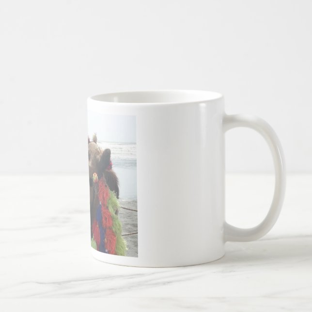 Oman Muscat Camel Photo Art Print Coffee Mug (Right)
