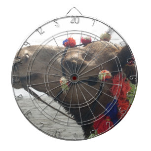 Oman Muscat Camel Photo Art Print Dartboard