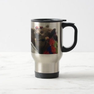 Oman Muscat Camel Photo Art Print Travel Mug
