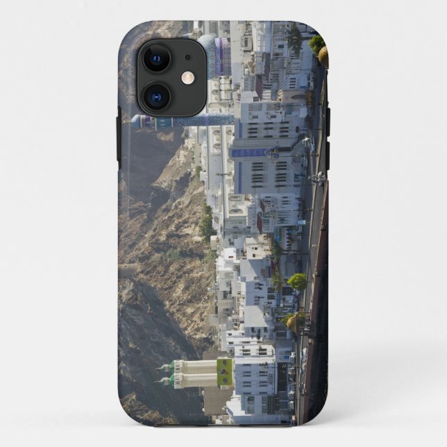 Oman, Muscat, Mutrah. Buildings along Mutrah Case-Mate iPhone Case (Back)