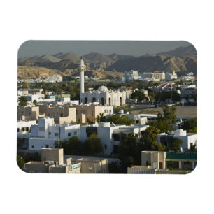 Oman, Muscat, Qurm. Buildings of Qurm Area / 2 Magnet