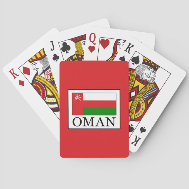 Oman Playing Cards (Back)