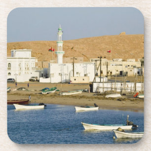 Oman, Sharqiya Region, Sur. Ayajh Town, Dusk Coaster