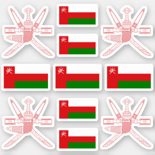 Omani national symbols /emblem and flag